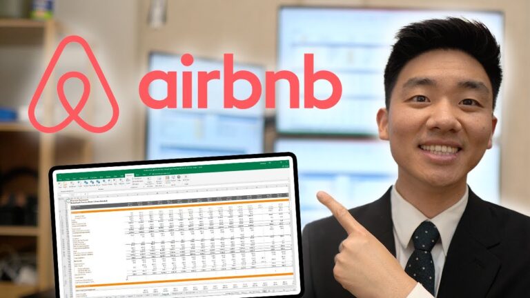 Airbnb DCF Valuation Model Built From Scratch | FREE EXCEL INCLUDED (2024)